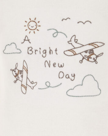 Baby 4-Piece Airplane Outfit Set, 