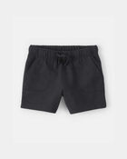 Toddler Boy French Terry Shorts - Black, image 1 of 4 slides