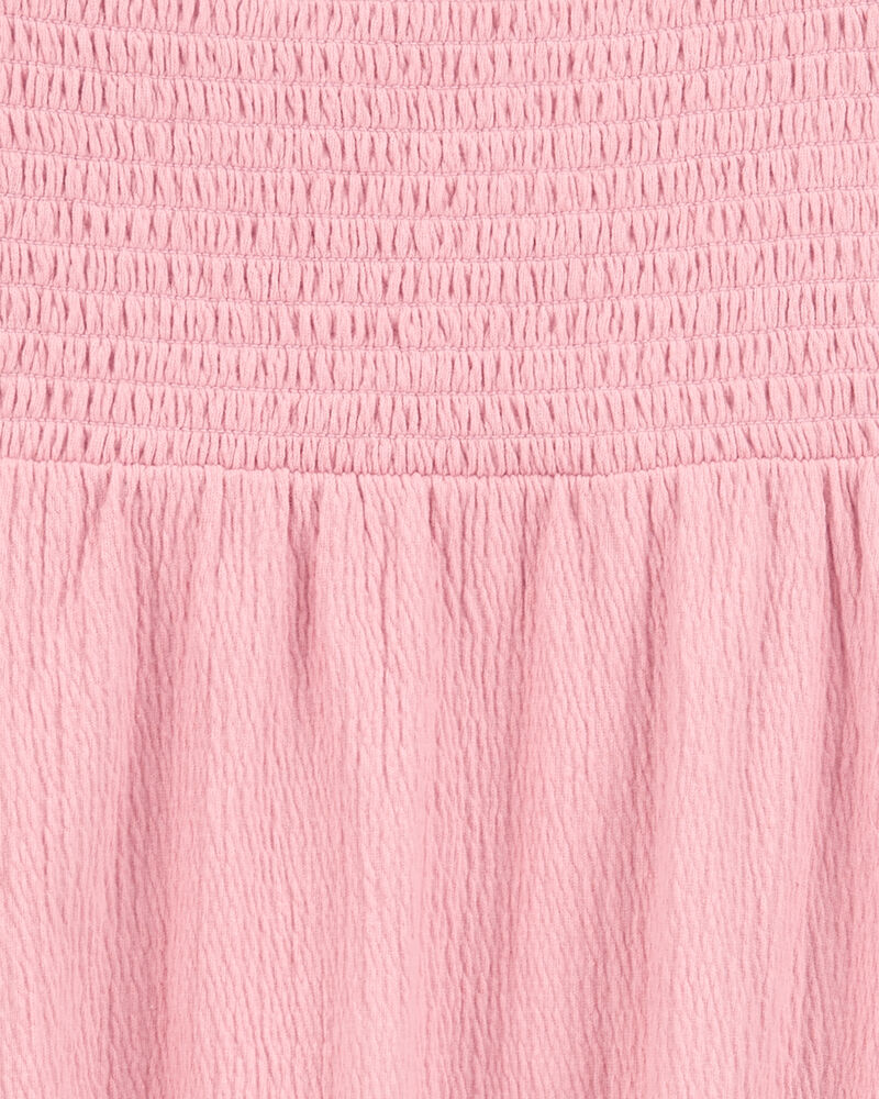 Enfant Robe à smocks - Rose, image 3 sur 4 diapositives