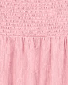 Enfant Robe à smocks - Rose, image 3 sur 4 diapositives