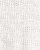 Toddler Girl Scalloped Sweater - Ivory, image 2 of 3 slides