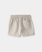 Baby Boy Twill Shorts - Light Khaki, image 2 of 4 slides
