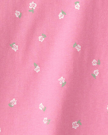 Tout-petit fille - Haut &agrave; motif floral - Rose, 