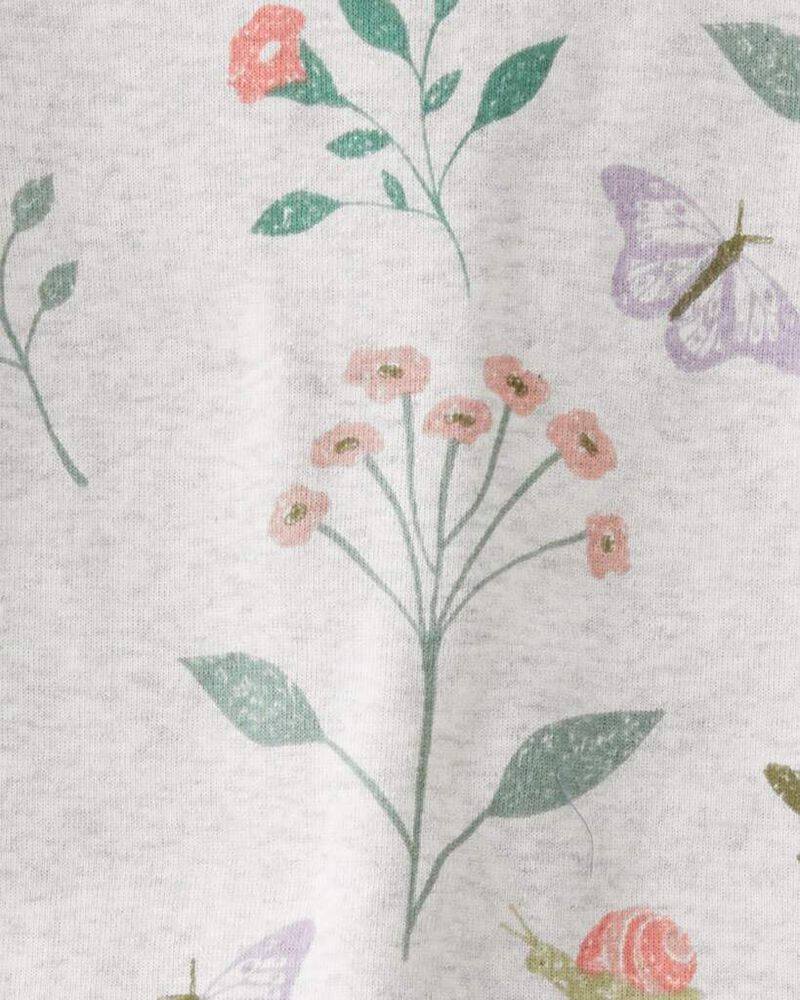 Baby Girl Organic Cotton Pyjamas Set, image 3 of 4 slides