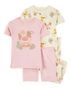 Bébé Pyjama 2 pièces en coton ajusté à poulet western, image 1 sur 4 diapositives