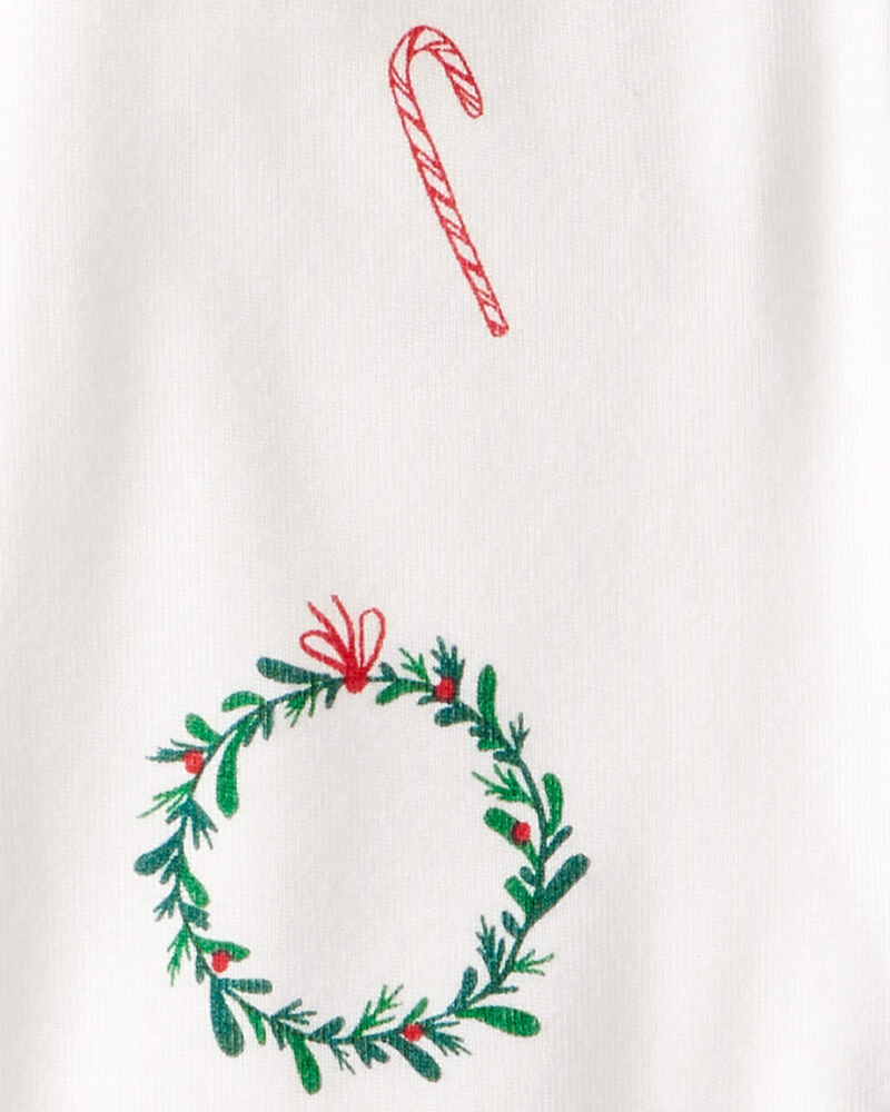 Bébé - Pyjama à manches longues PurelySoft avec imprimé couronne - Ivoire, image 4 sur 5 diapositives