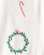 Bébé - Pyjama à manches longues PurelySoft avec imprimé couronne - Ivoire, image 4 sur 5 diapositives