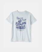 Kid Lighthouse Graphic Tee - Blue, image 1 of 3 slides