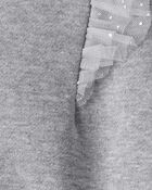 Baby Girl 2-Piece Snowflake Print Long-Sleeve Tee & Pant Set, image 2 of 4 slides