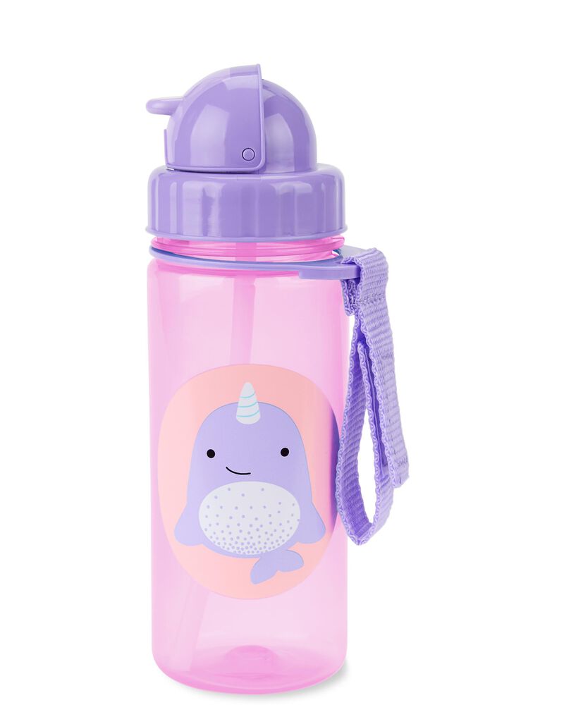 ZOO Straw Bottle - 13 oz - Narwhal, image 2 of 4 slides