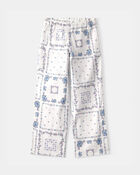 Filles - Pantalon &agrave; cordon de serrage, bandana - Ivoire, image 2 sur 3 diapositives