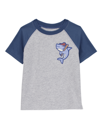 Toddler Shark Raglan Tee, 