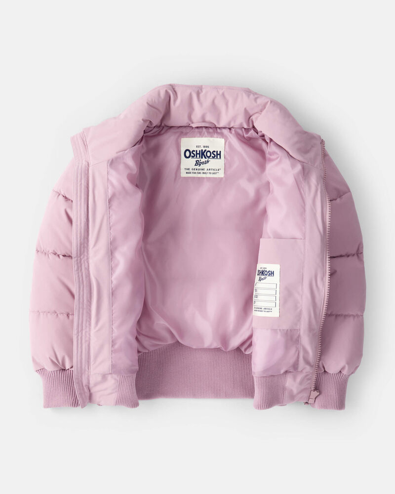 Girls Urban Heavy Weight  Jacket - Rosewood, image 3 of 4 slides