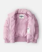 Girls Urban Heavy Weight  Jacket - Rosewood, image 3 of 4 slides