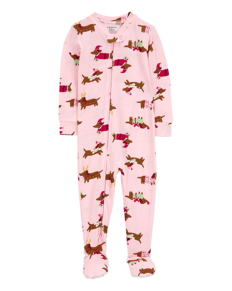 Infant girl christmas pajamas outlet