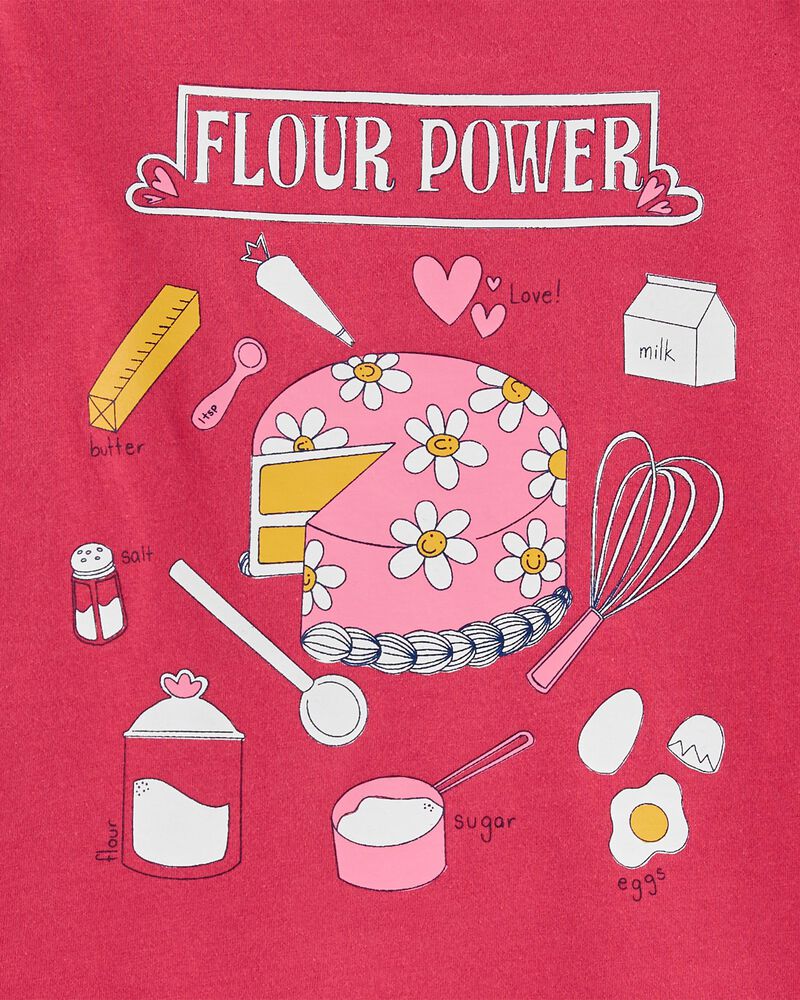 Flour Power Baking Jersey Tee, image 2 of 2 slides