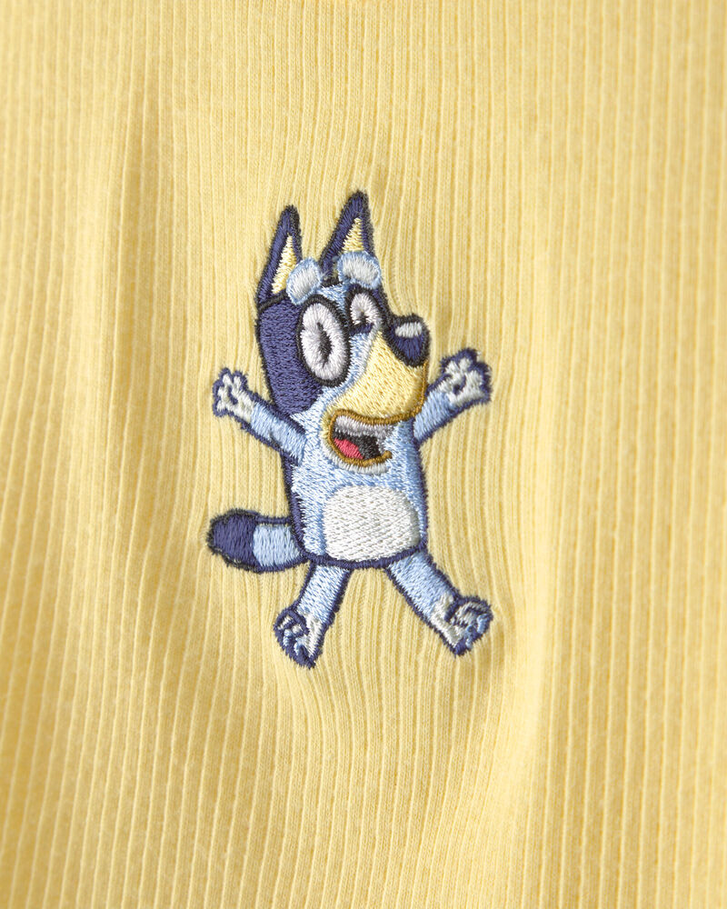 Toddler Girl 2-Piece Bluey&trade; Top & Skort Set - Yellow/Blue, image 2 of 5 slides