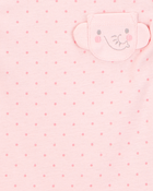 Baby Girl 5-Pack Animal Short-Sleeve Cotton Bodysuits, image 6 of 7 slides