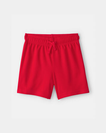Tout-petit gar&ccedil;on - Shorts actifs en maille - Rouge, 
