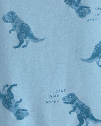 Baby Boy Dinosaur T-Shirt - Blue, 