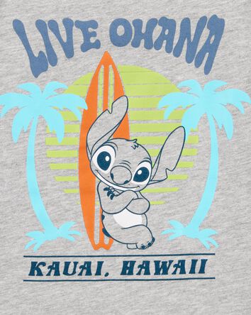 Toddler Stitch Short-Sleeve Graphic Tee - Gray, 