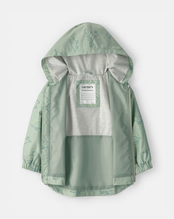 Tout-petit gar&ccedil;on - Imperm&eacute;able &agrave; motif de dinosaures - Vert, 