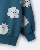 Toddler Squish Otter Sweatshirt™ - Deep Teal, image 6 of 6 slides