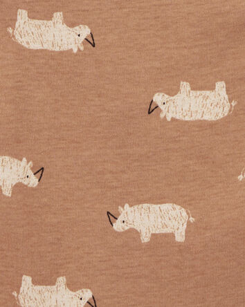 Bébé Emballage de 5 cache-couches sans manches à motifs d’animaux, 