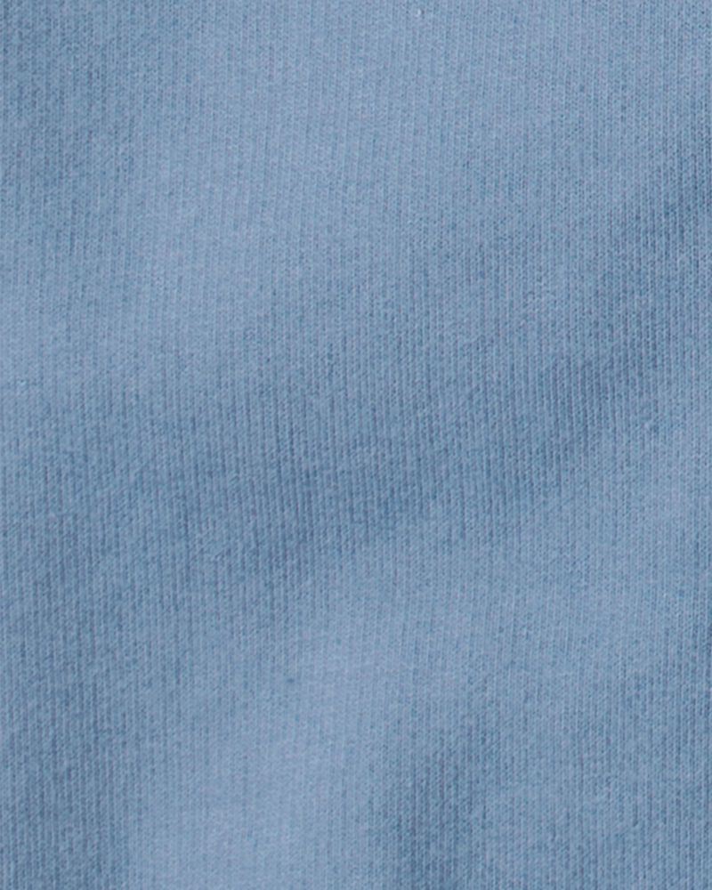 Tout-petit gar&ccedil;on - Ensemble t-shirt &agrave; manches longues et pantalon en French terry &agrave; rayures - bleu, image 3 sur 4 diapositives