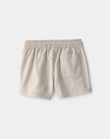Toddler Boy Twill Shorts - Light Khaki, 