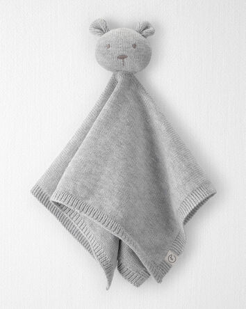 Baby Organic Cotton Bear Lovey, 