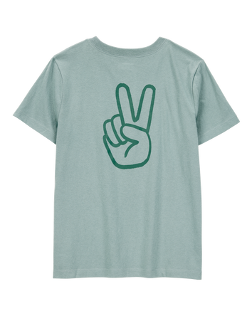 Kid 'My Bad' Short-Sleeve Graphic Tee - Green, 