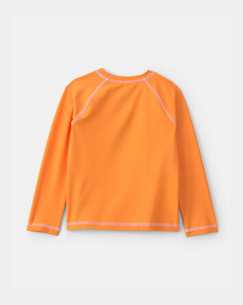 Toddler Boy Bluey&trade; Rashguard - Orange, 