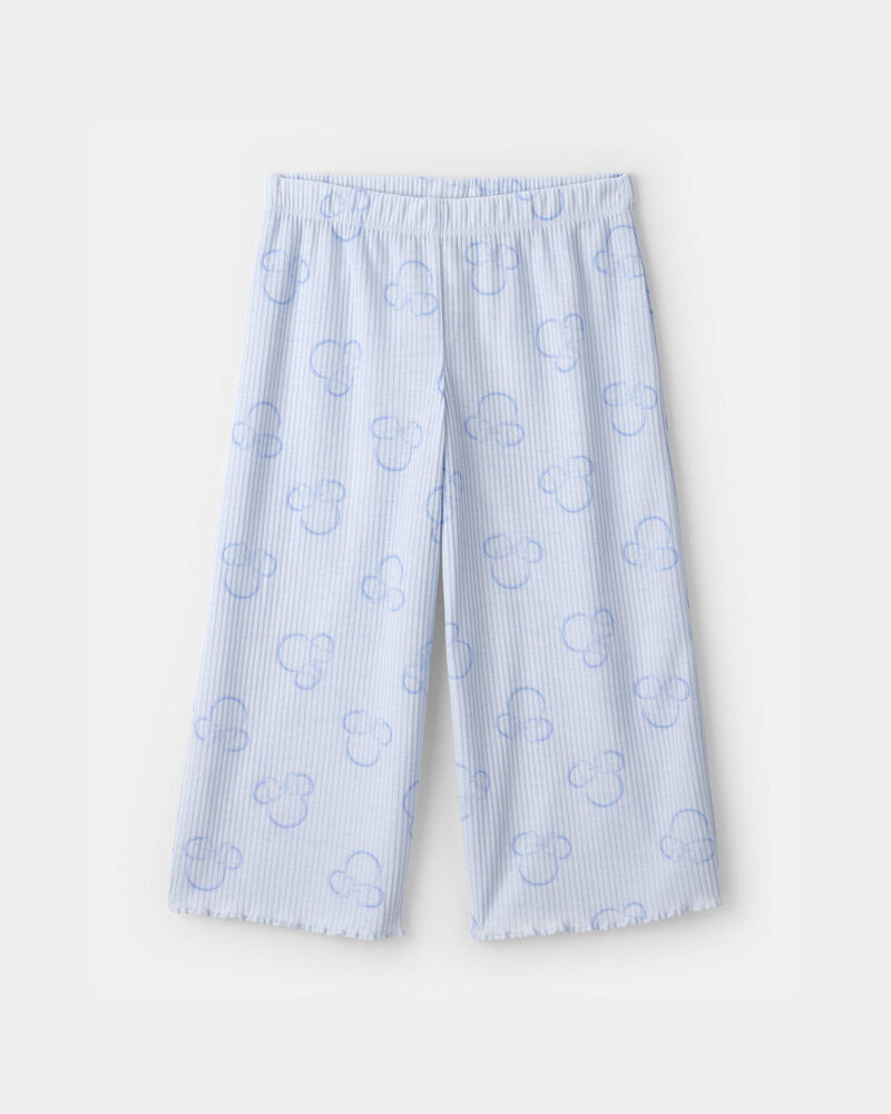 Toddler Girl 2-Piece Disney&copy; Minnie Mouse Short-Sleeve Pyjama Set - Blue, image 3 of 6 slides