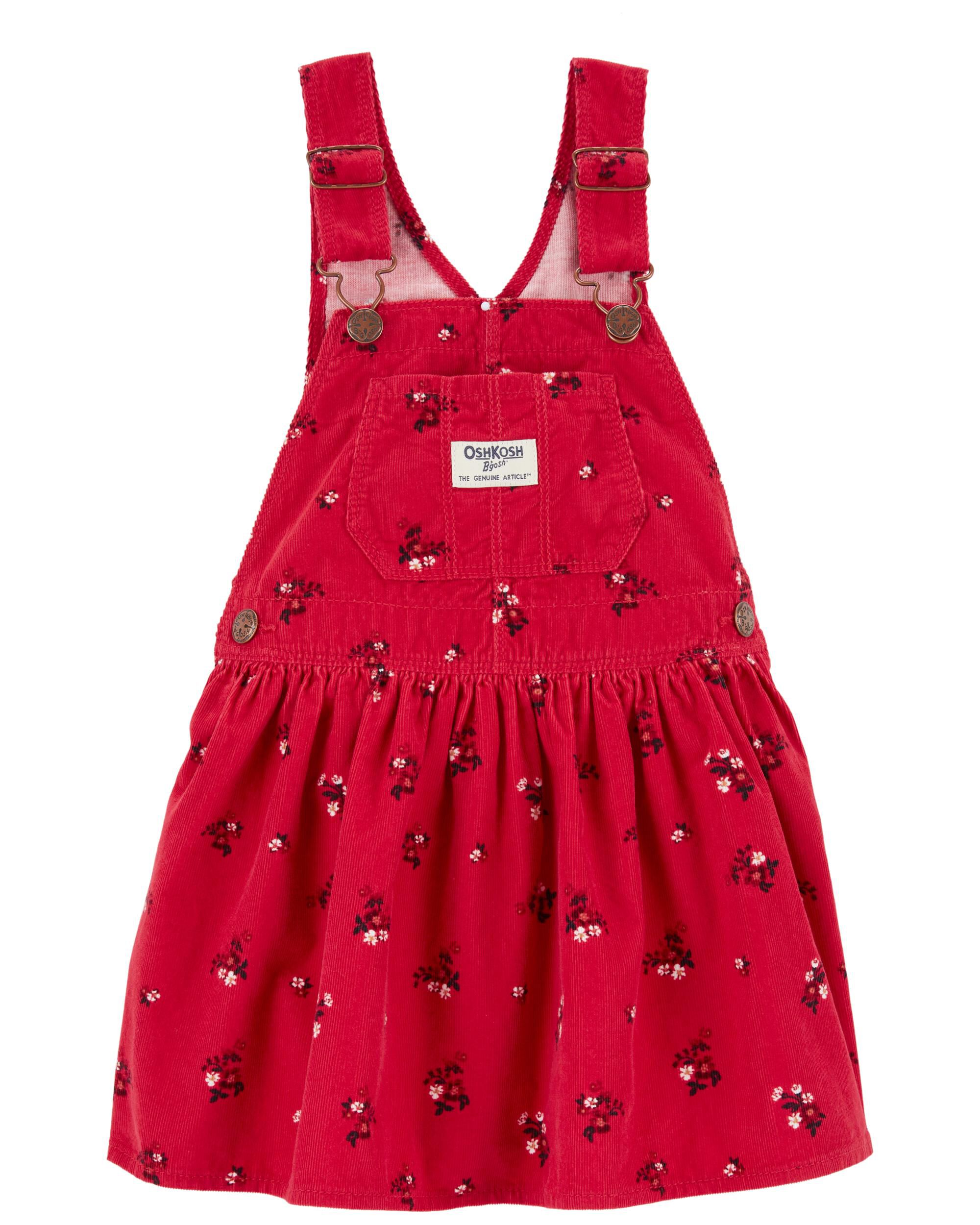 Baby Girls Baby Floral Print Jumper Dress 9M OshKosh Bgosh