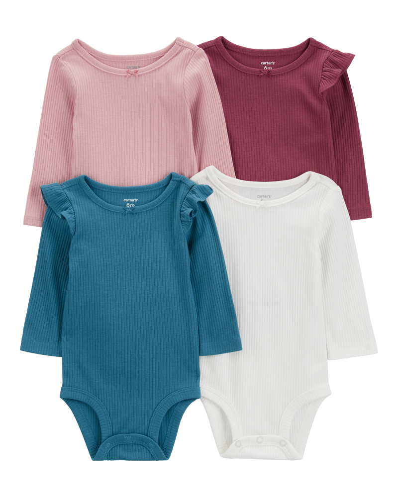 Baby 8-Pack Long-Sleeve Bodysuits, image 7 of 11 slides