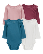Baby 8-Pack Long-Sleeve Bodysuits, image 7 of 11 slides