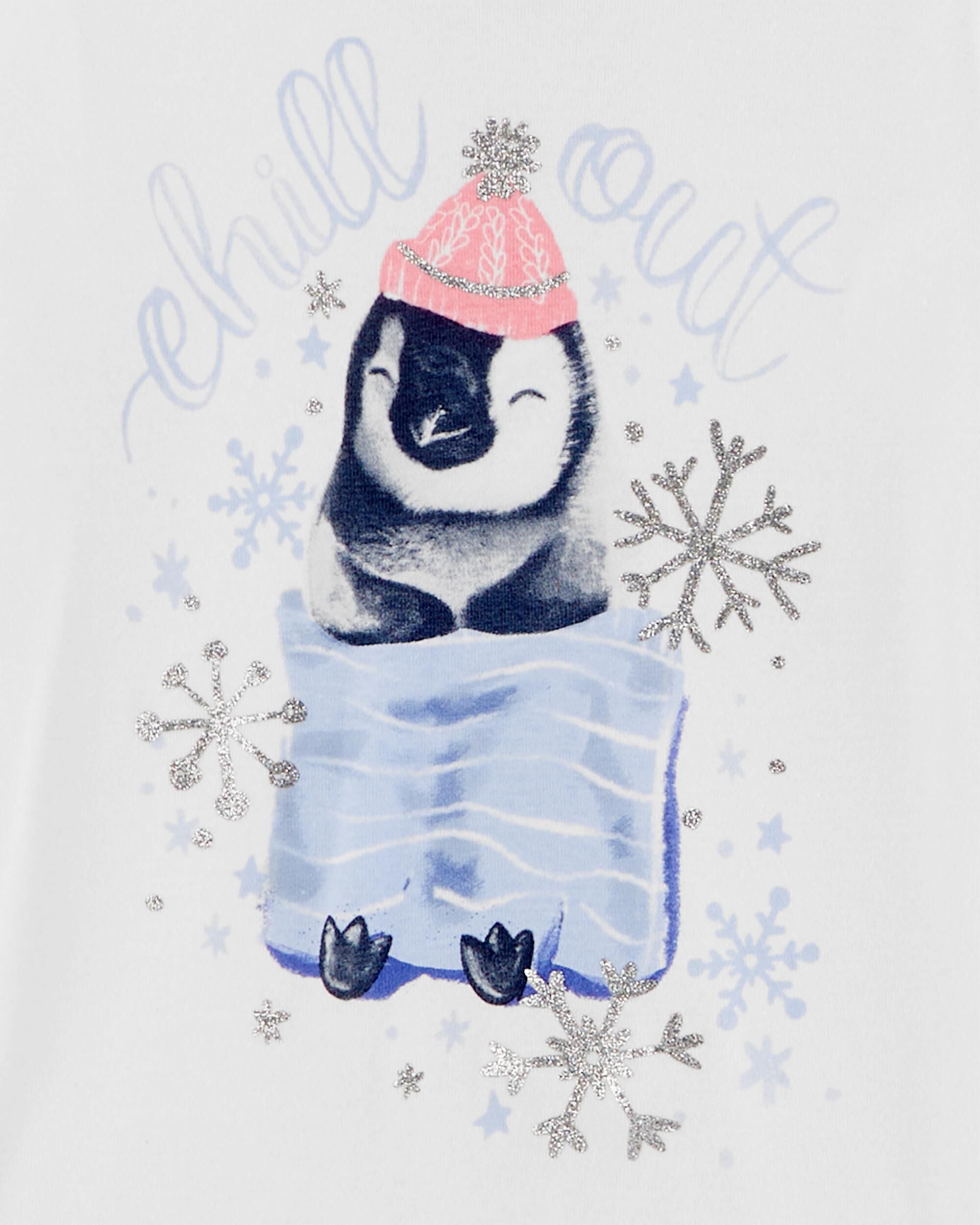 Blue Kid 4 Piece Penguin 100 Snug Fit Cotton Pyjamas Carter s Oshkosh Canada