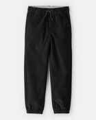 Boys Corduroy Joggers - Black, image 1 of 4 slides