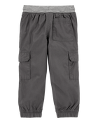 Enfant en bas âge Pantalon de jogging à enfiler style cargo, image 2 sur 4 diapositives