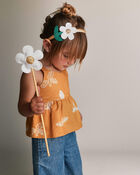 Toddler Girl Flower Headband & Wand Set, image 1 of 6 slides