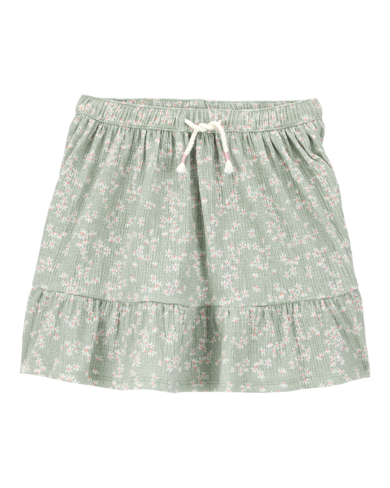 Kid Floral Crinkle Skirt, image 1 of 4 slides