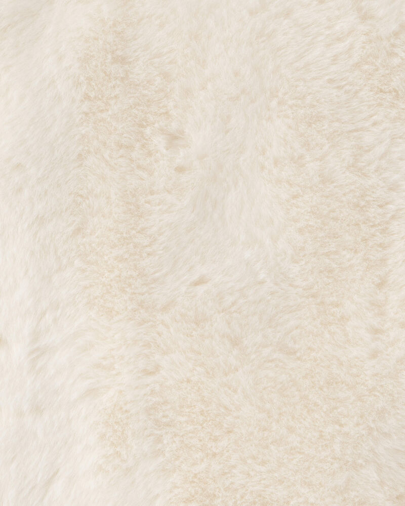 Baby Plush Blanket - Cream, image 2 of 2 slides