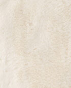 Baby Plush Blanket - Cream, image 2 of 2 slides