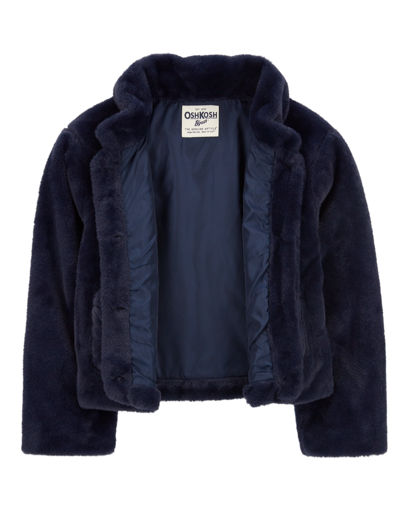 Kids faux fur jackets shop
