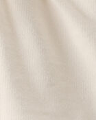 Baby Girl French Terry Shorts - Cream, image 3 of 4 slides