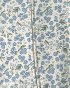 B&eacute;b&eacute; fille - Grenouill&egrave;re ajust&eacute;e &agrave; motif floral, image 2 sur 3 diapositives