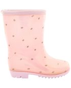 Polka Dot Rain Boots, image 2 of 7 slides