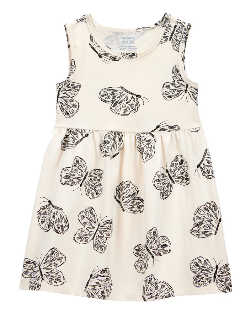 Toddler Butterfly Tank Dress, image 1 of 4 slides