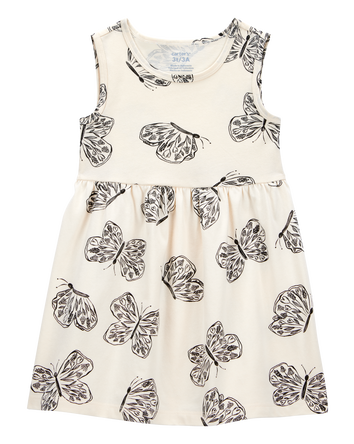 Toddler Butterfly Tank Dress, 